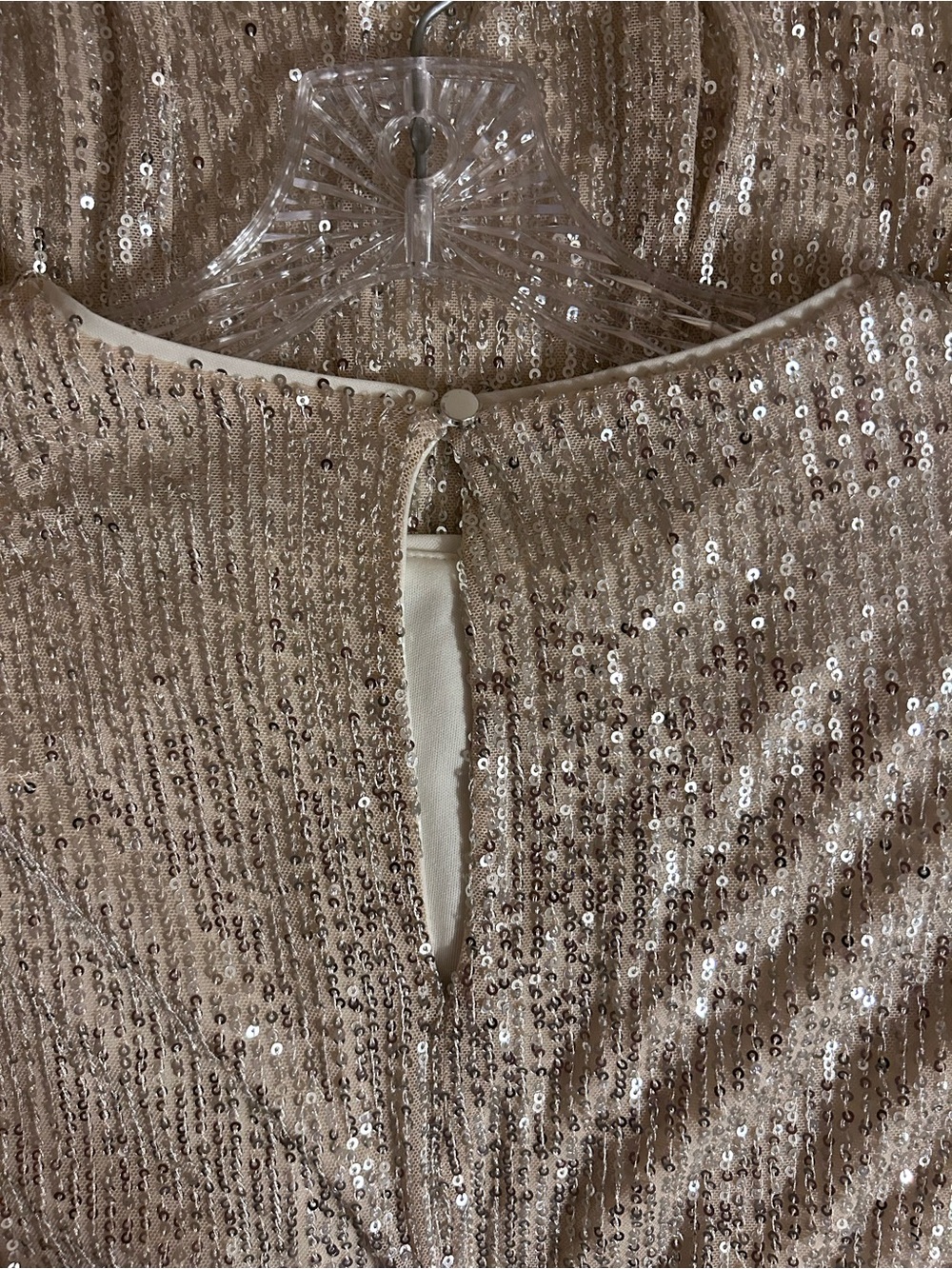 Julia Jordan  Tiered knee-length Sequin Dress View 6